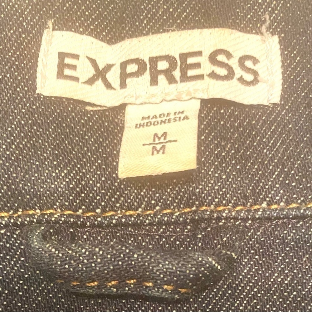 Express Denim Jean Jacket - Size Medium - Picture 4 of 4